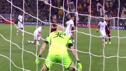 AS Roma 1:0 AC Milan Amazing Goal by Miralem Pjanic 2014