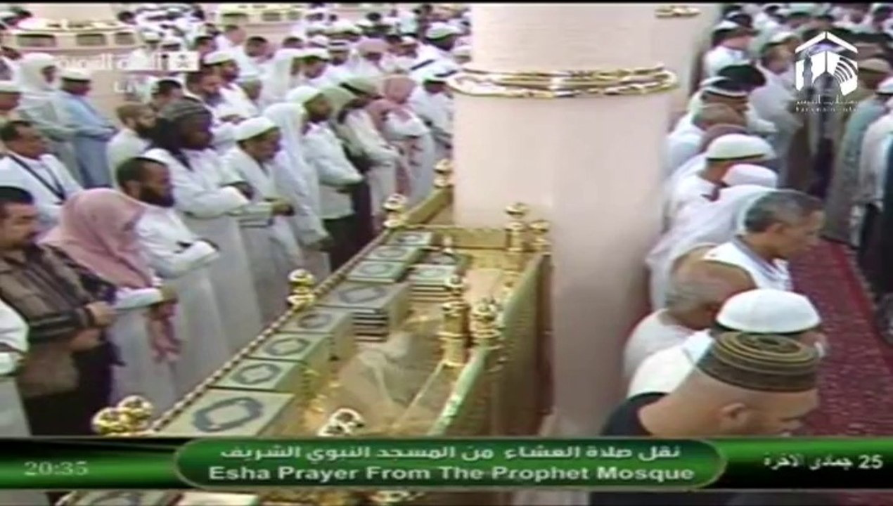 25th April 2014 Madeenah 'Isha led by Sheikh Hameed