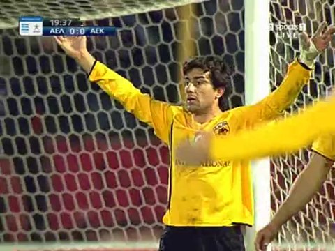 25η ΑΕΛ-ΑΕΚ 1-0 2009-10 Στιγμιότυπα