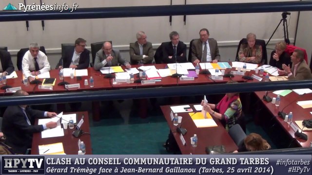 [GRAND TARBES] Clash au conseil communautaire (25 avril 2014)