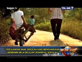 7 Perjuangan Anak Sekolah Yang Mengharukan - On The Spot Trans7