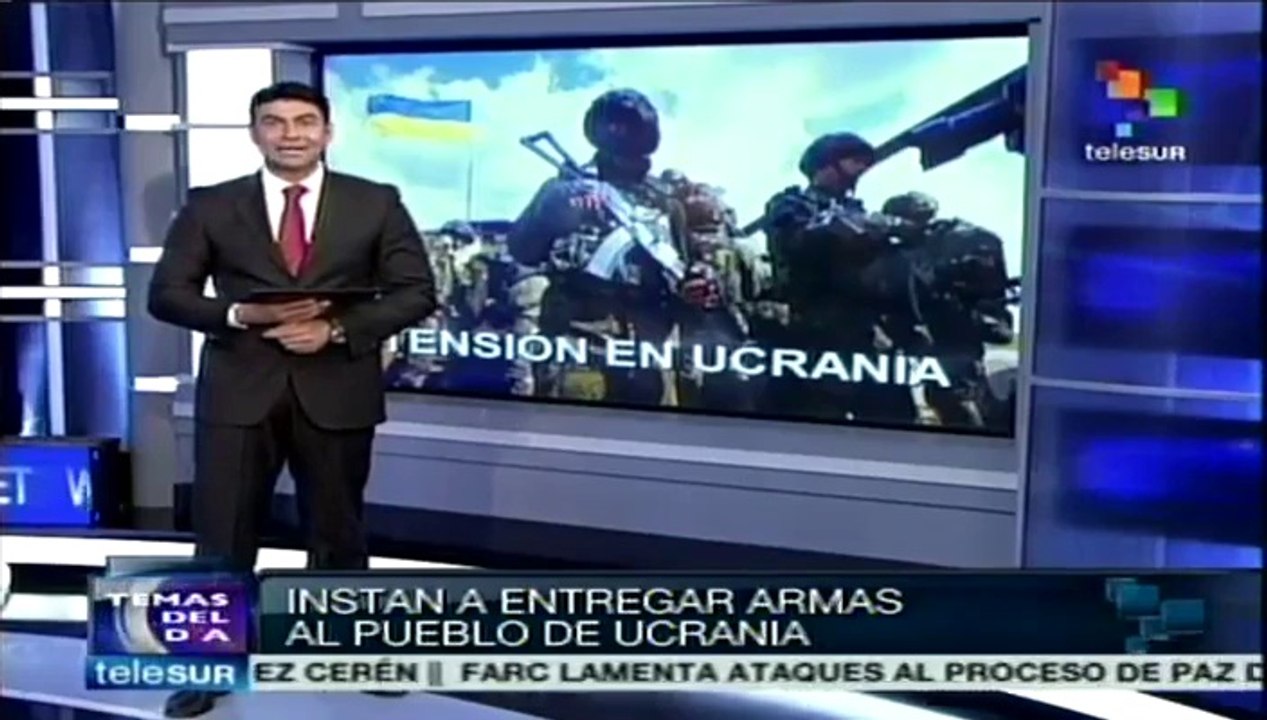 Ultranacionalistas de Ucrania piden armar a la...
