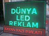 KAYAN YAZI DÜNYA LED REKLAM  KONYA AFYON KAYAN YAZI FİYATLARI ESKİŞEHİR ISPARTA KARAMAN LED TABELA ASYA LED