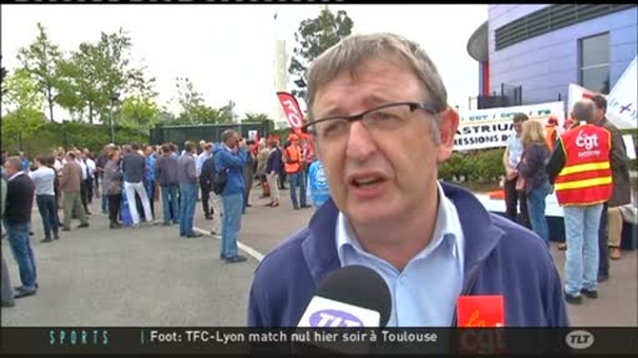 Grève des employés d’Astrium : Interview de Michel Molesin
