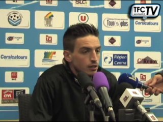 Tours FC - Troyes "C'est frustrant" (L. Schwechlen)