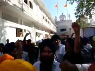 Sikh Youth Federation Bhindranwala - Majithia protest