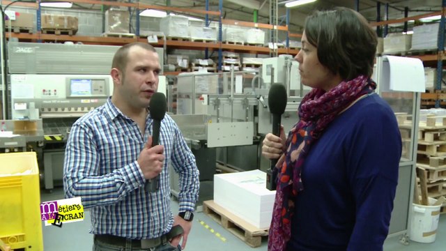 Métiers à l'écran : l'imprimeur