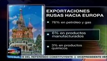 Sanciones de UE a Rusia podría afectar comercio común