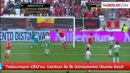 Trabzonspor CEO'su: Cardozo İle İlk Görüşmemiz Olumlu Geçti