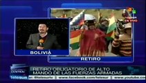 Militares de bajo rango continúan movilizados en Bolivia