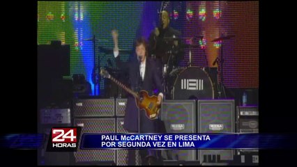 Paul McCartney hizo delirar a los fans en su segunda llegada a Lima