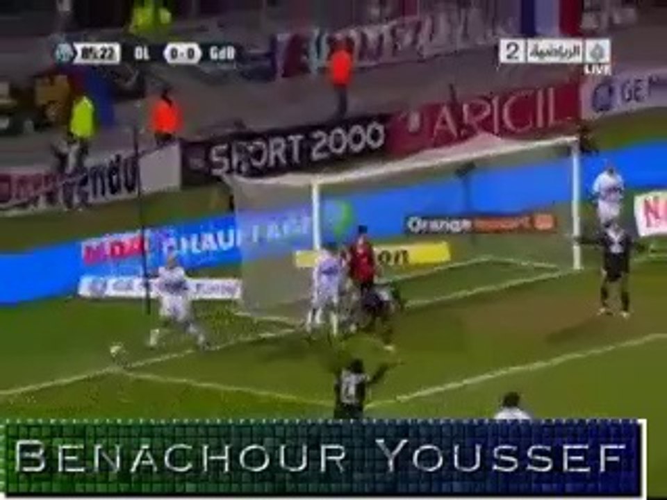 Marouane Chamakh vs Olympique Lyon - Ligue 1 - matchday 17 - 2009/2010