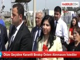 Ölüm Geçidine Karanfil Bırakıp Önlem Alınmasını İstediler