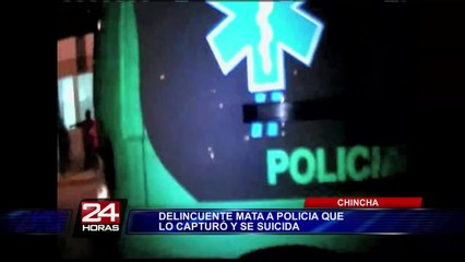 Chincha: murió policía que fue baleado por delincuente en comisaría