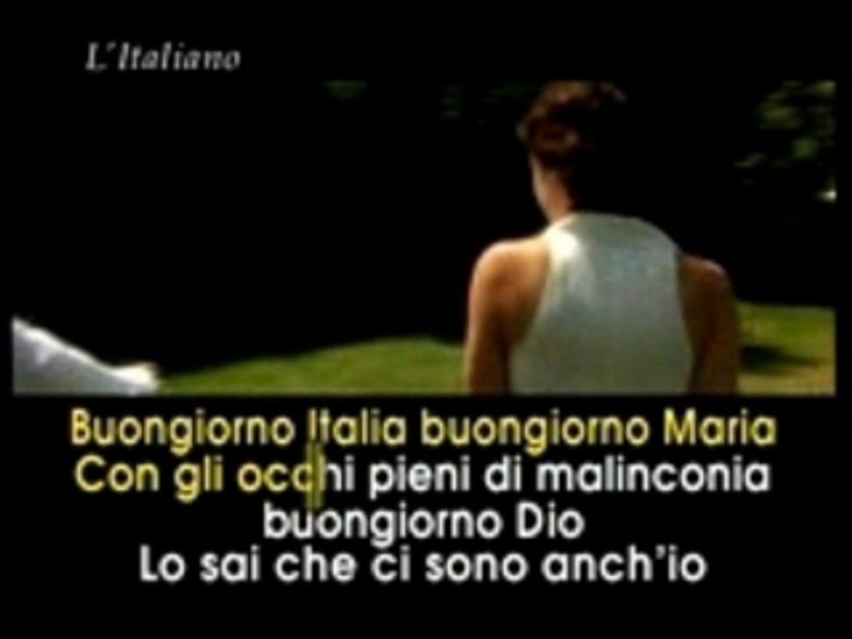 TOTO CUTUGNO L'ITALIANO