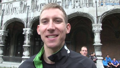 Bauke Mollema avant Liège Bastogne Liège 2014
