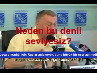 JİRİNOVSKİ TURAN'A İNANIYOR... YA SİZ???