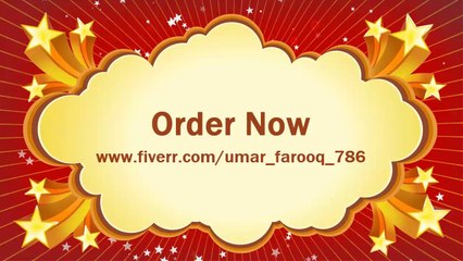 Umar Farooq's Fiverr Gigs Introduction Video