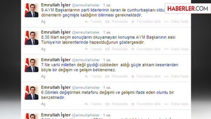 Emrullah İşler: 25 Nisan'ın Cübbeli Bildirisine Karşı Çıktık