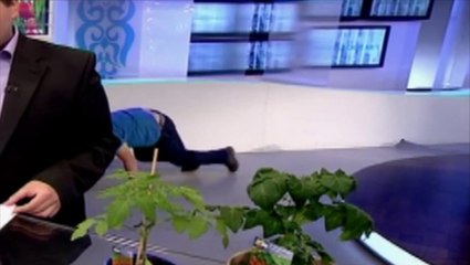 Gros fail en direct sur une émission de TV : intrus sur le plateau