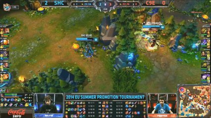 LCS EU Up & Down Supa Hot Crew vs Cloud 9 E Game 3