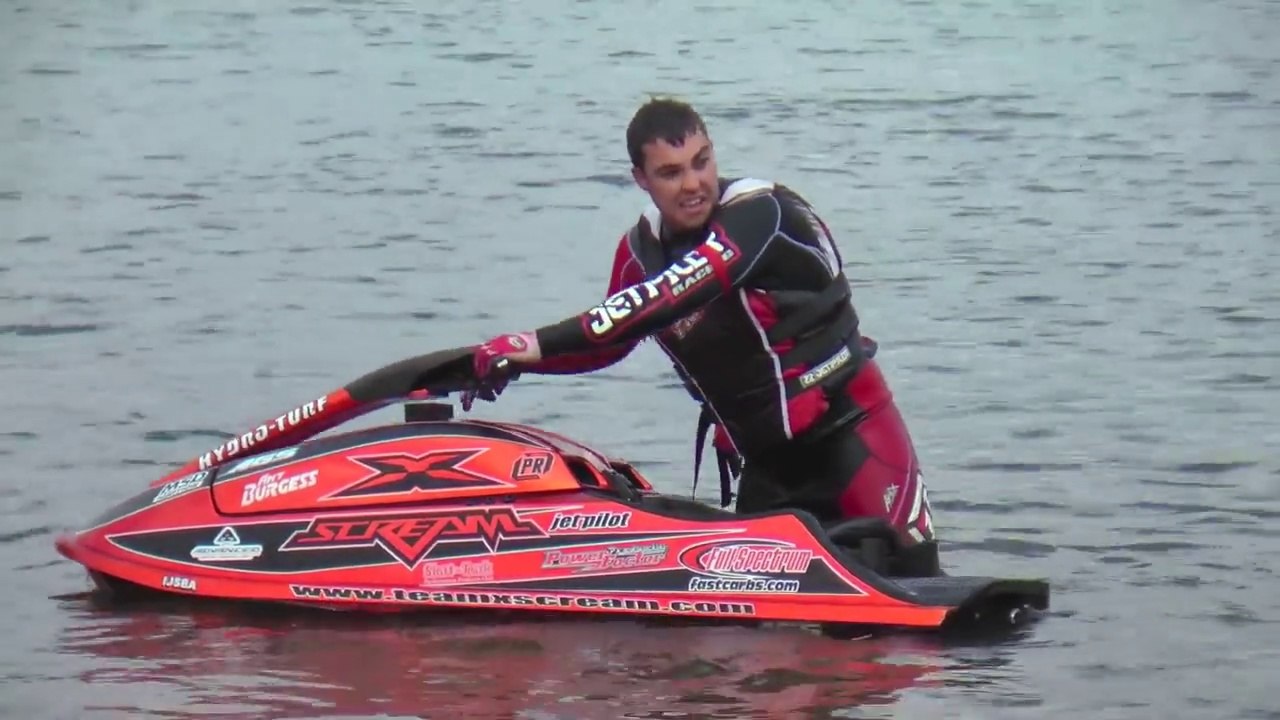 Awesome Jetski demo with Ant Burgess, World Champion