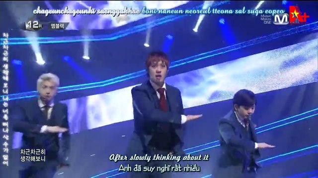 [Vietsub + Engsub + Kara] 140410 MBLAQ - Be A Man on M!Countdown[AplusVNTeam]