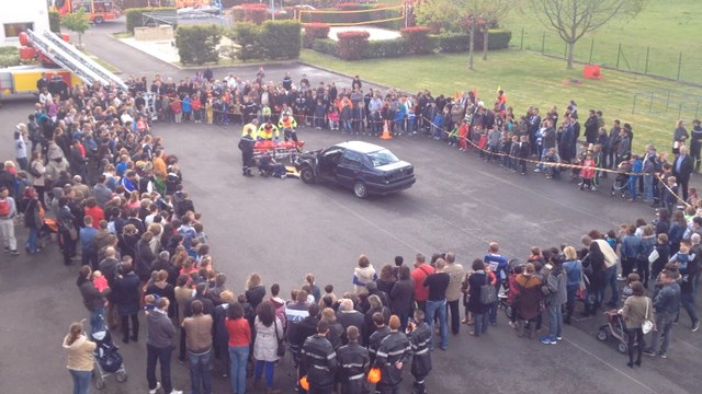 Portes ouvertes chez les pompiers