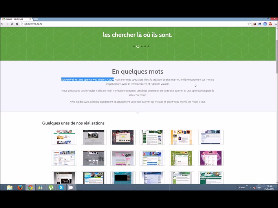 Agence Web Cergy pour la création site Web