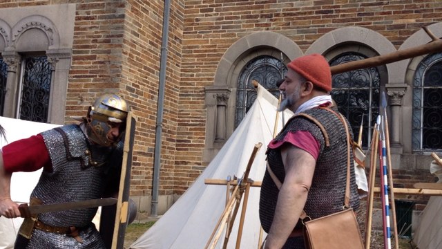 Des légionnaires romains en vrai!