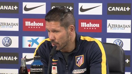 Simeone: "Nos tenemos que aislar"
