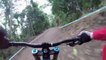 VTT de descente, caméra embarquée! Mountain Bike en mode GoPro!