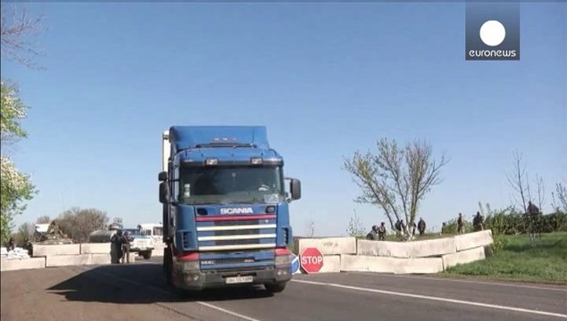 Alemania trata de liberar a los observadores militares retenidos en Slaviansk