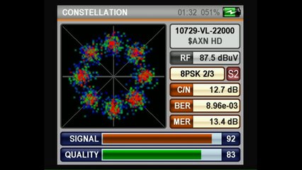 SATFİNDER 5 HD SLİM UYDU BULUCUSU MENÜ GÖRÜNTÜLERİ