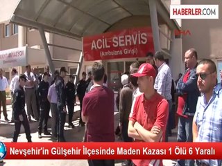 Gülşehir'de Maden Ocağında Göçük: 1 Ölü, 12 Yaralı (3)