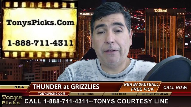 NBA Game 4 Pick Prediction Memphis Grizzlies vs. Oklahoma City Thunder Odds Playoff Preview 4-26-2014