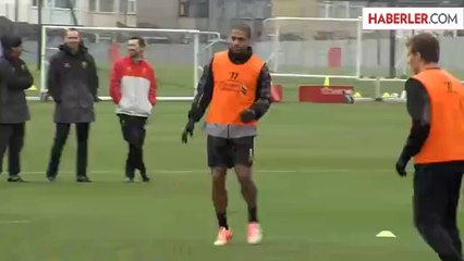 Liverpool İdmanında Kavga Çıktı