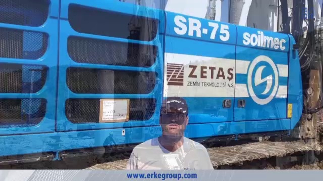 ERKE Dış Ticaret ltd., Soilmec SR-75 Piling Rig - Operator Feedback - www.erkegroup.com