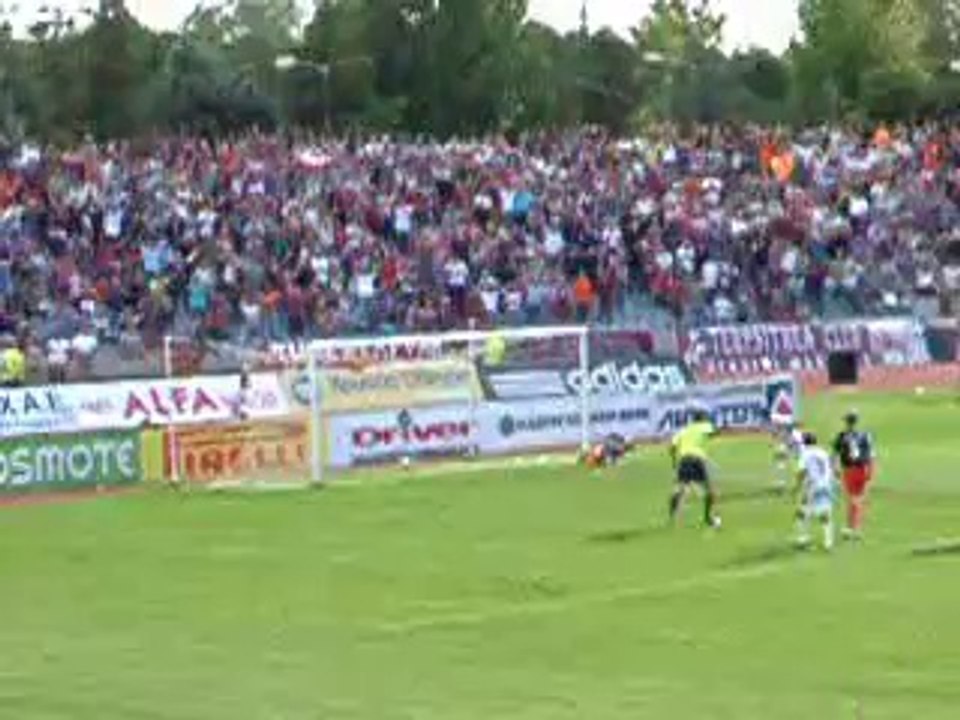 4η ΑΕΛ-Κέρκυρα 1-1 (Το 1-0 Τουμέρ) 2010-11 Gate camera