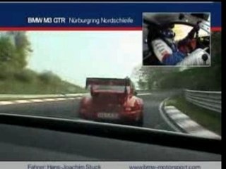 BMW M3 GTR Nordschleife
