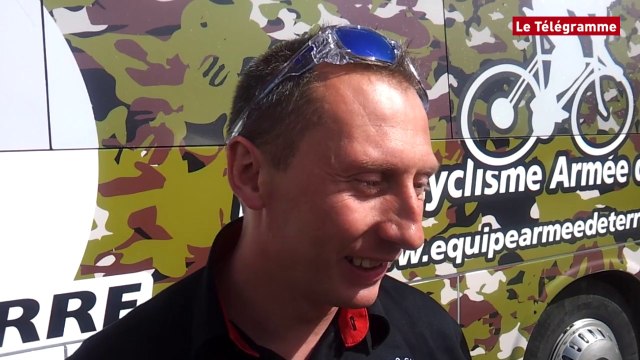 Tour de Bretagne cycliste Deuxième étape : La réaction de David Lima da Costa