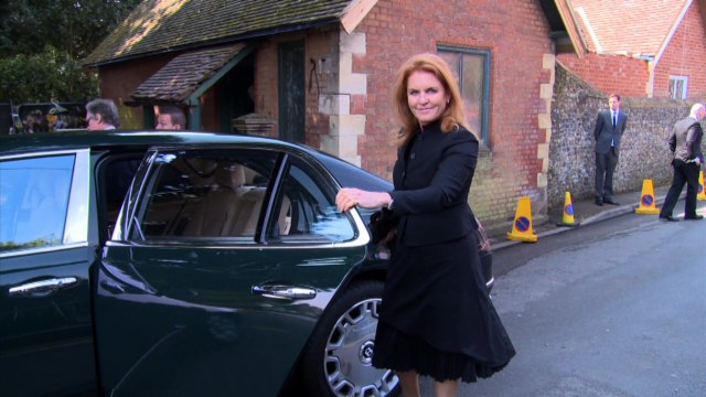 Royalty, Friends And Family Say Goodbye to Peaches Geldof