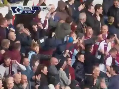 Gabriel Agbonlahor ~ Swansea City 1-1 Aston Villa [26/04/14]