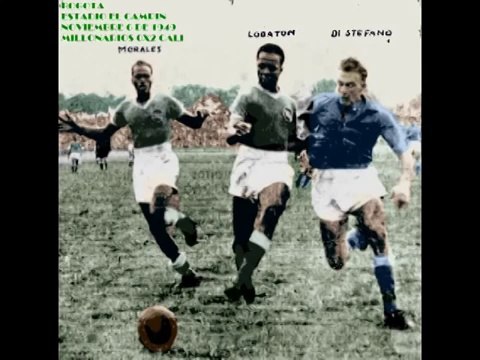 Máximo Vides Mosquera Zegarra DEPORTIVO CALI 1949 EL RODILLO NEGRO