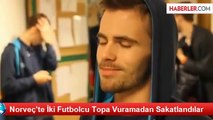 Norveç'te İki Futbolcu Topa Vuramadan Sakatlandı