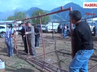 BDP'liler Mesken Dağının Zirvesinde Basın Açıklaması Yaptı