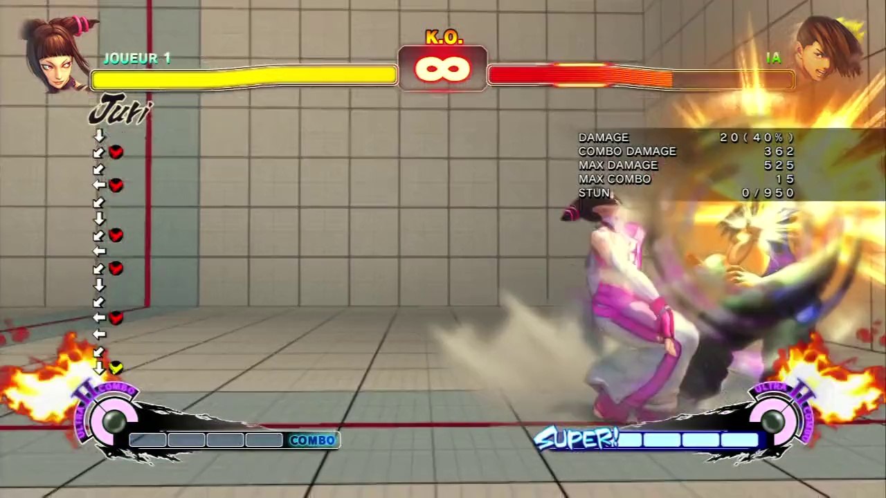 Juri - combos 2