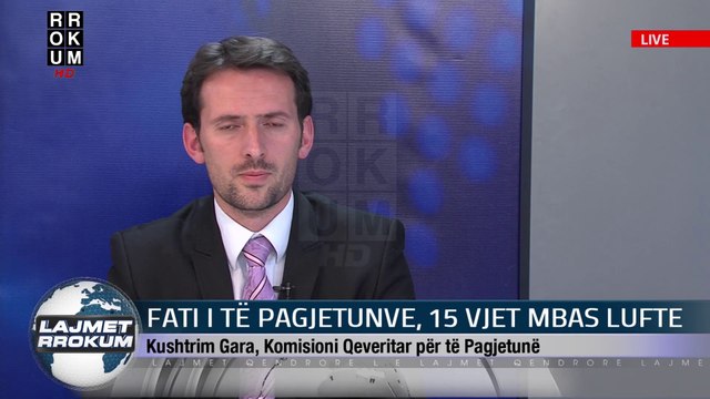 NE FOKUS: FATI I TE PAGJETUNVE 15 VJET MBAS LUFTE. NE STUDIO KUSHTRIM GARA, KQP