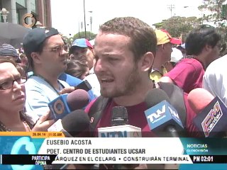 Estudiantes marcharon hasta Chacao pese a cambio de ruta