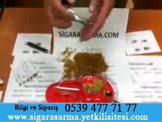 elektirikli sigara sarma makinasi